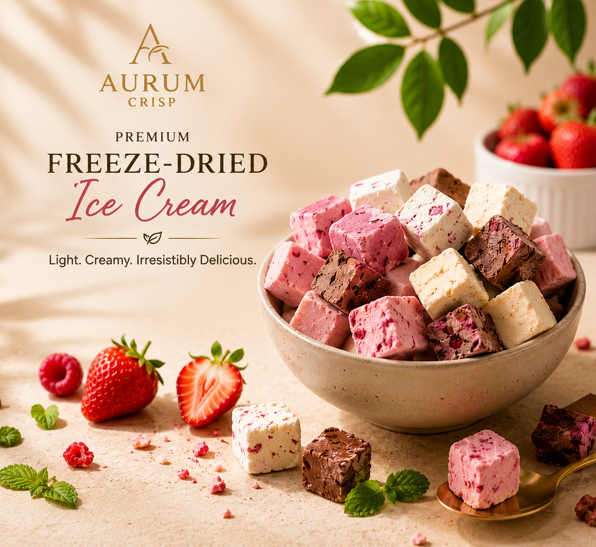 Freeze Dried Ice Cream